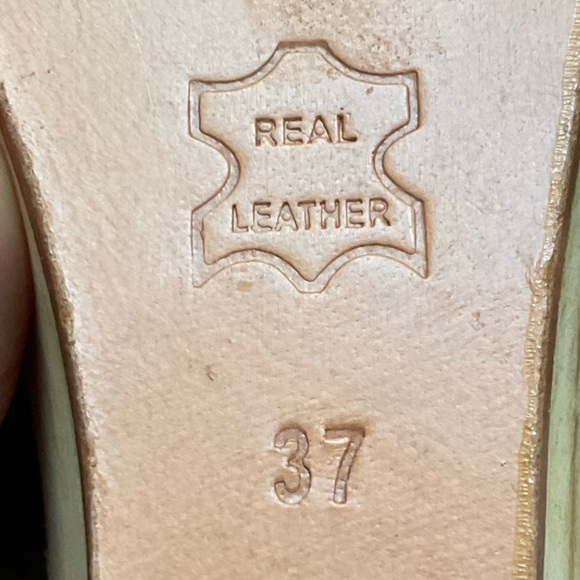 Anthropologie Gray Beaded Suede Tassels Wrap Open Toe Wedge Sandals EUC Size 37 - Picture 10 of 12